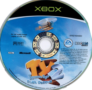 Ty the Tasmanian Tiger 2 Bush Rescue media 5 for Xbox